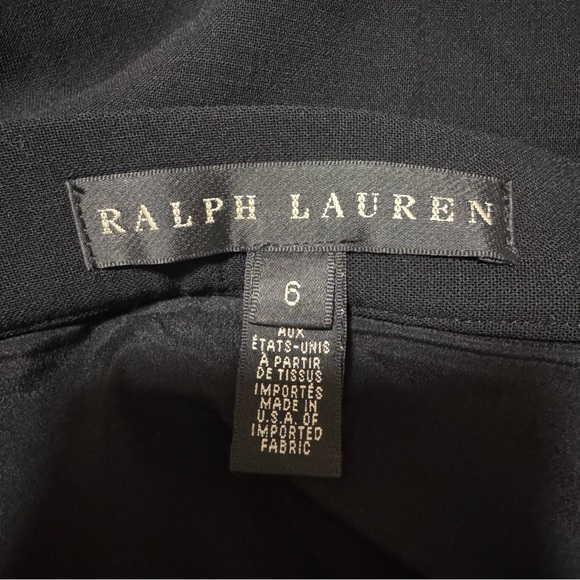Ralph Lauren Black Label Skirt Black Size 6 - Picture 2 of 2